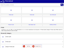Tablet Screenshot of anuinternational.com